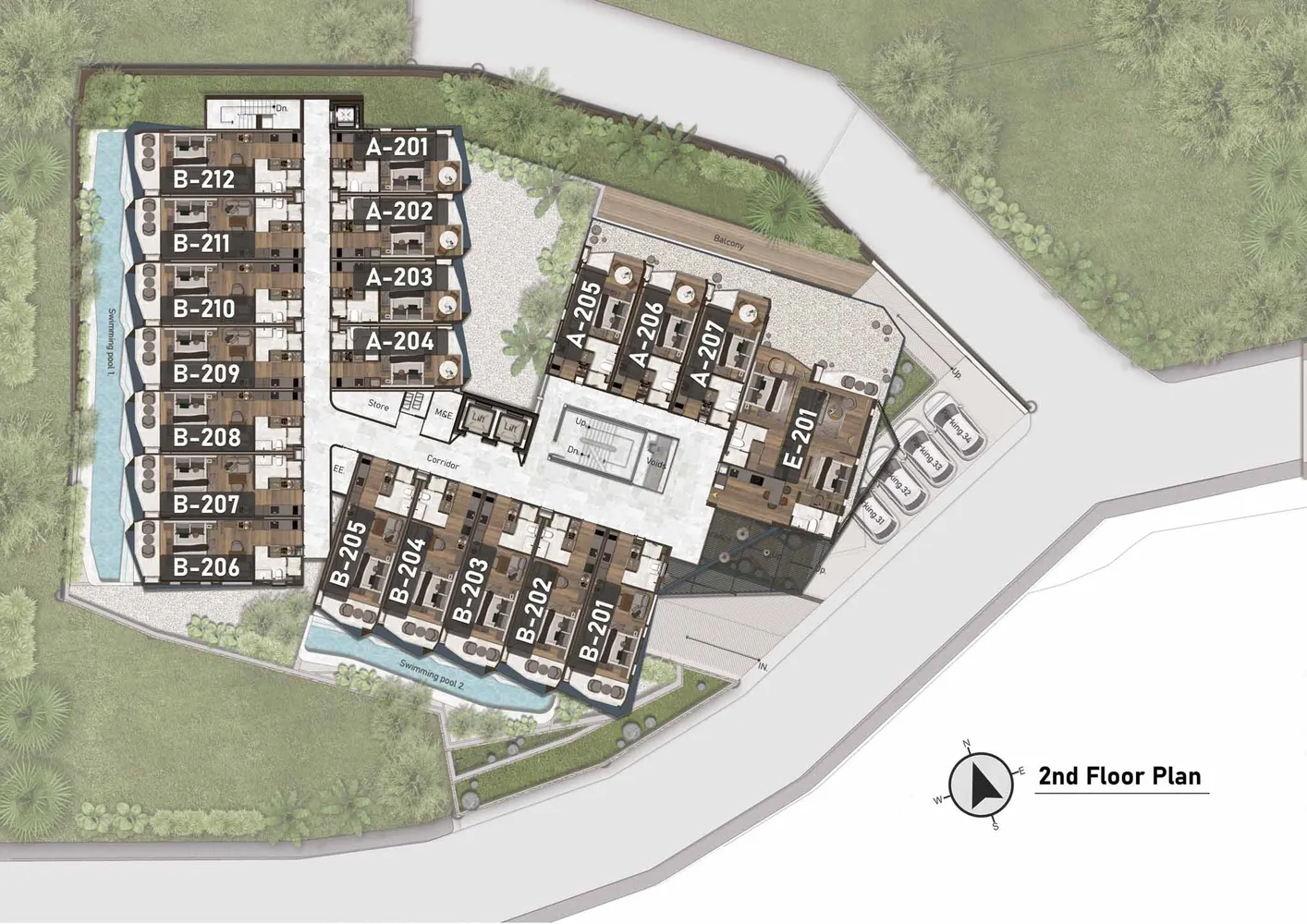 Ashiyana Heights — план 3