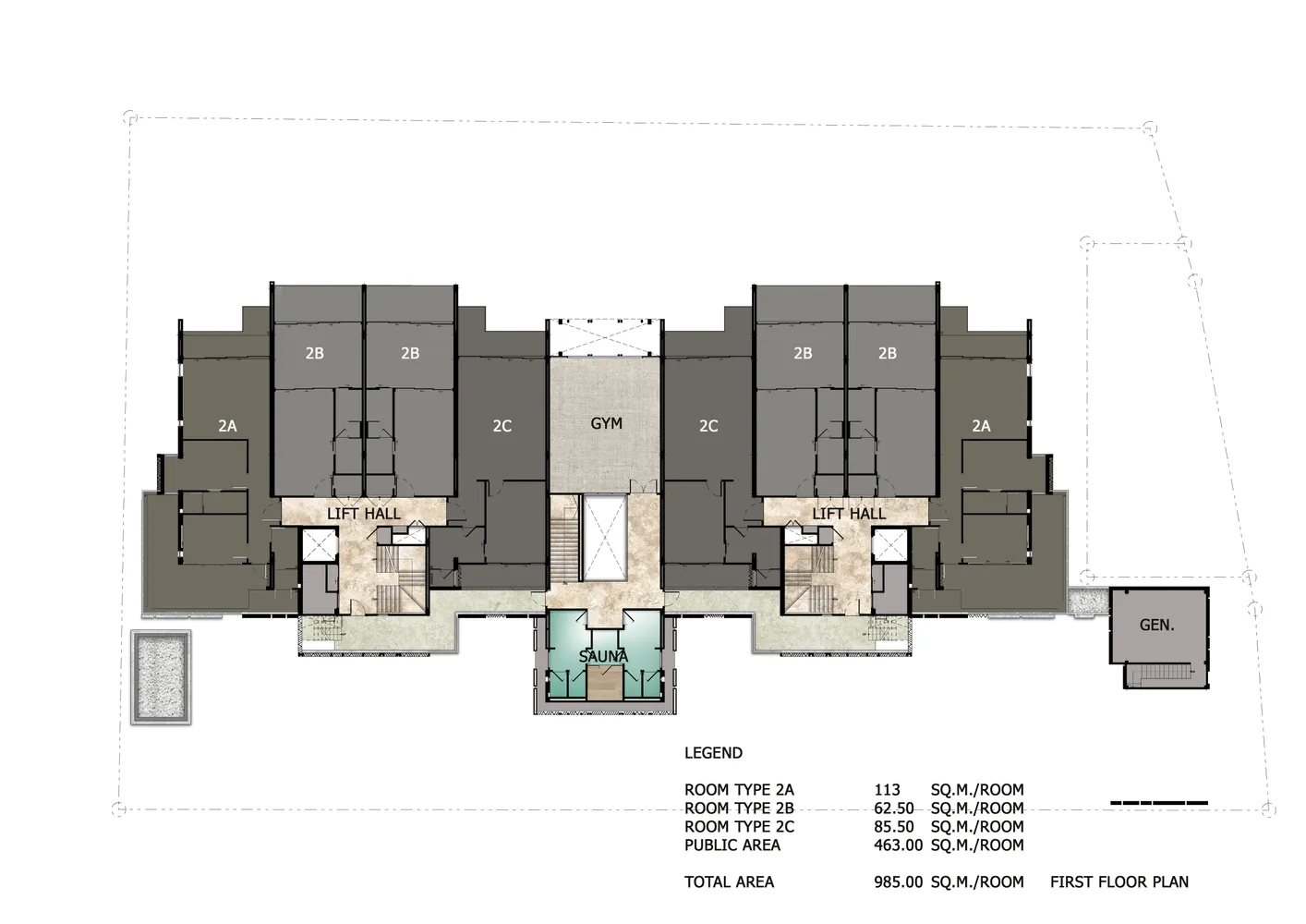 Bright Phuket — план 2