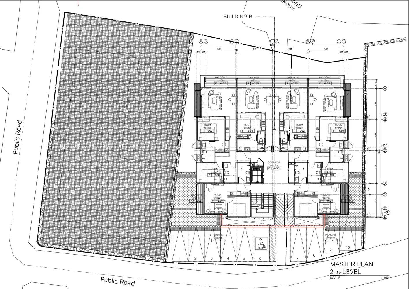 Coral Beach Oceanview — план 2
