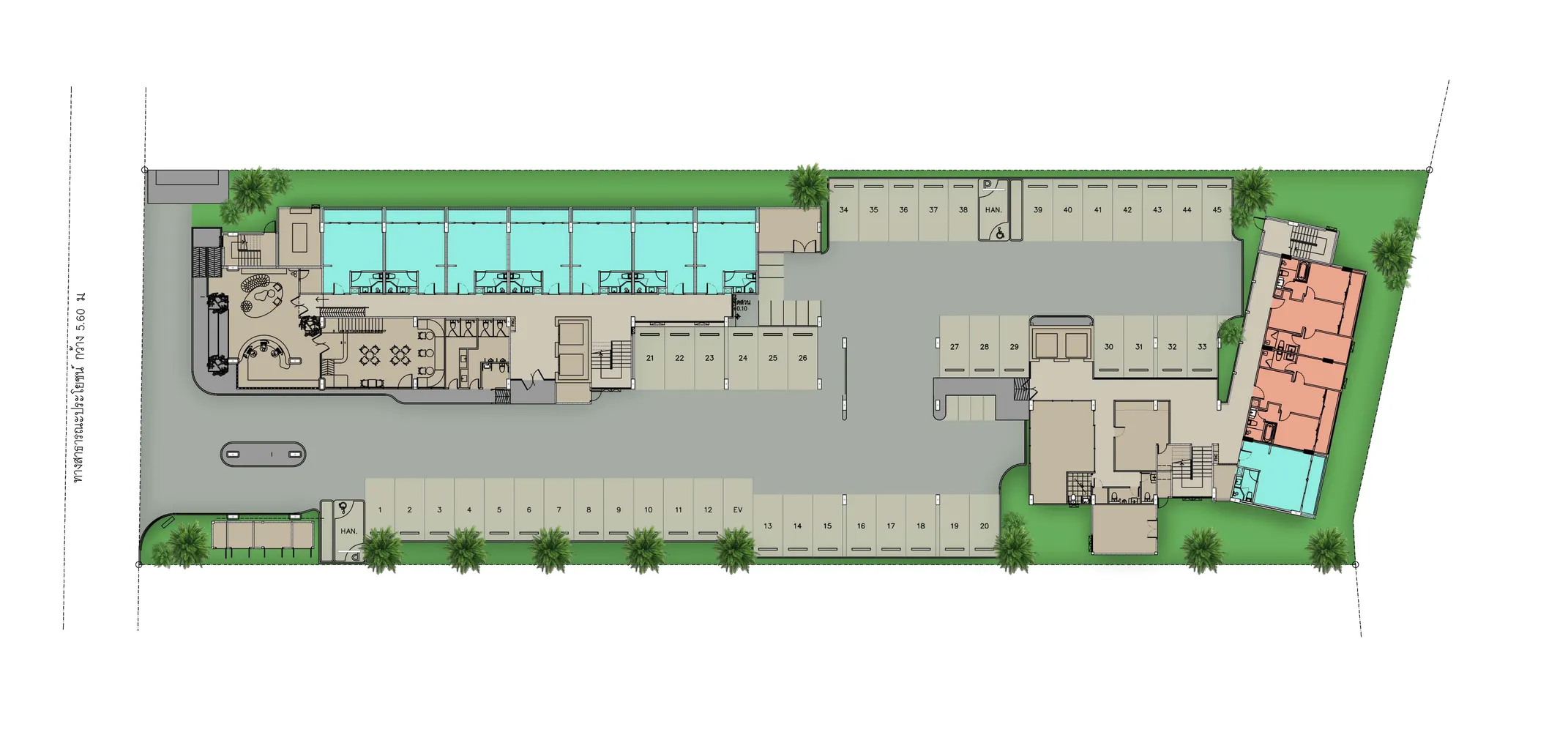 Fantasea Condo Rawai — план 1